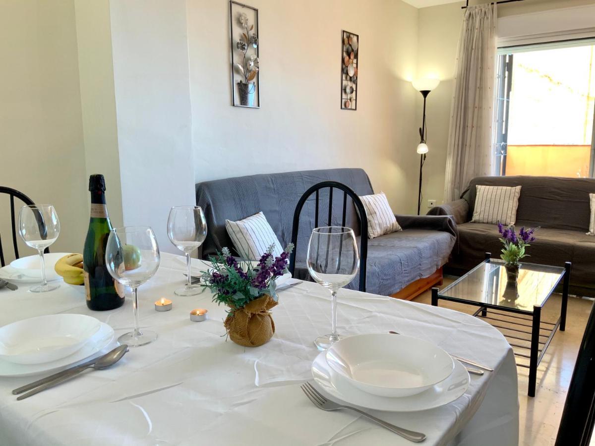 Apartamento De 2 Dormitorios, Gran Terraza, Vistas Al Mar Cerca Playa Carvajal Benalmádena Exteriör bild