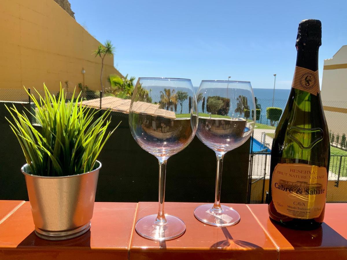 Apartamento De 2 Dormitorios, Gran Terraza, Vistas Al Mar Cerca Playa Carvajal Benalmádena Exteriör bild